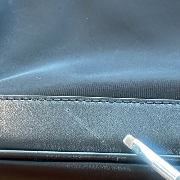 Michael Kors black white nylon camera crossbody bag webbing logo strap - Picture 9 of 17